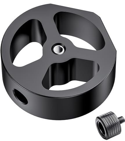 Starlink Mini Tripod Adapter 2025 - Heavy Duty Aluminium Adapter for Starlink Mini with 1/4~20 & 3/8~16 Thread - Easy to Mount on Tripods, Fixing Clamps and More