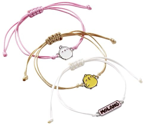 The Carat Shop Molang and Piu Piu Friendship Bracelet Set