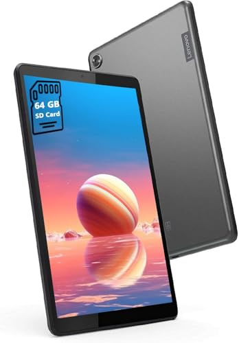 Lenovo Tablet M8 TB-8505F Touchscreen PC | MediaTek Helio-A22 | 4 Cores Quad-Core Processor 2.0GHz | 16GB Storage | 64GB SD Card | Android 9 (Refurbished)