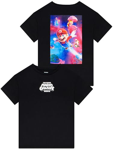 Super Mario T-Shirts Für Jungen, Mario Galaxy Movie T Shirt Jungen Und T-Shirt Für Kinder, Coole Tops
