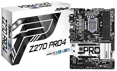 Asrock Z270 PRO4/A/ASRK Carte mère Intel z270 Socket lga 1151 (Emplacement h4)