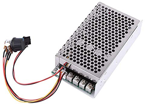 Walfront DC 10-50V 3000W 100A PWM Régulateur de Vitesse Moteur à Grand Courant Continu Interrupteur Avant Arrière Variateur de Vitesse pour Moteur