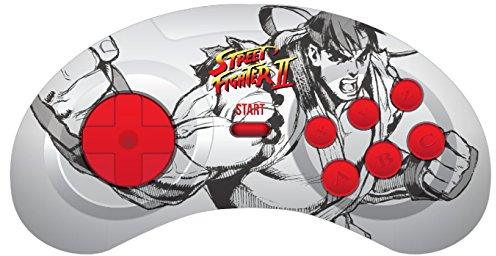 Retro-Bit Street Fighter Genesis & USB Dual Link Controller pour PC, Mac - Sega Genesis