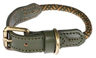 Sophie Allport Forest Green Rope Collar - Medium