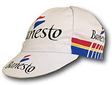 Outdoor Vintage Team Radkappen – Anti Schweiß Caps für Stand Alone Use oder Under Helmet | Team Jersey Caps, Outdoor Caps - Rot - Einheitsgröße