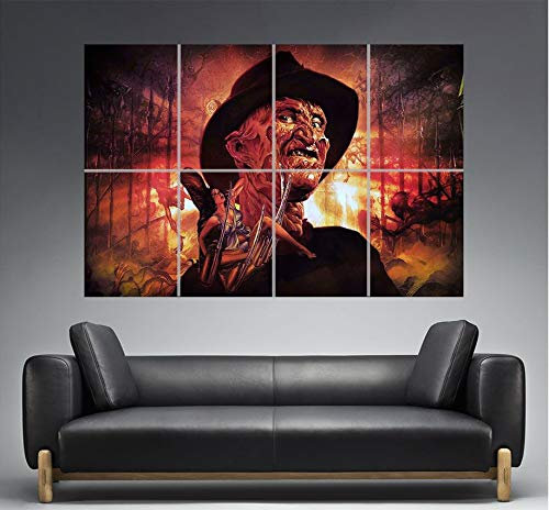 Freddy Krueger Nightmare on Elm Street Poster Farmat A0 Large Print.jpg