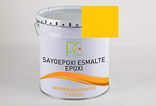 PINTURA EPOXI 2 COMP. PARA SUELOS COLOR AMARILLO 6 KG (4 kg. base + 2 kg. catalizador)