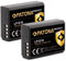 PATONA LP-E10 Protect Lot de 2 batteries de rechange, 1020 mAh, compatibles avec Canon EOS 1100D 1200D 1300D 2000D 4000D Rebel T3 T5 T6 T9 EOS Kiss X50 X70 X80 1D X Mark 1D X Mark II EOS2000d LP