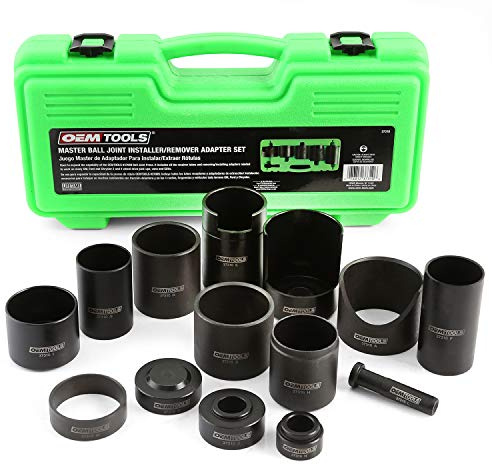 OEMTOOLS 37310 Master Ball Joint Installer/Remover Adapter Set, Ball Joint Removal Tool, Ball Joint Press Kit, Ball Joint Press Kit Heavy Duty
