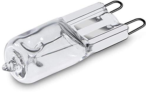 SgerSte 5 Stück Ofen Licht 40W G9 220V Hochtemperaturbeständige langlebige Halogenlampe Lampe Kühlschränke Öfen Fans