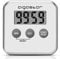 Aigostar Timer - Digitaler Küchentimer mit Großem LCD-Display, 3 in 1 Stoppuhr Countdown Wecker Timer, Multifunktionstimer mit Magnet, Ständer und Loch, zum Kochen, Studieren, Sport