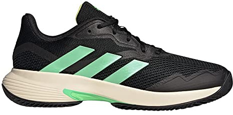 Adidas Tennis Courtjam Control M Clay, Core Black/Beam Green/Beam Yellow, GW4220, 46 2/3 EU