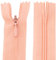 Aerzetix - C61796 - Set di 10 Cerniere Invisibili 55cm Non separabili - Cerniera Lampo - Colore Salmone - pelletteria Jeans Pantaloni Vestito Gonna Abbigliamento Cucito