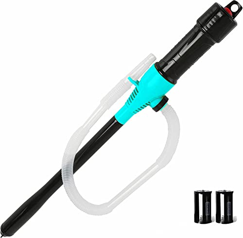 Pompa di trasferimento del liquido portatile multifunzione a batteria, Pompe fino a 2,5 galloni al minuto, Pompa portatile per acquario gas diesel acqua combustibile