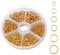 1000 Stück Schmuckherstellung Ringe Gold Sprung Ringe Schmuck Reparatur Ringe Metall Offene Ringe Schmuck DIY Findings für Halskette Ohrringe Armbänder 4mm 5mm 6mm 8mm 9mm 10mm