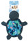CoolPets Turtle's Up - Kühlendes Hundespielzeug - Hundespielzeug mit Quietsche - Schwimmt auf dem Wasser - 9x35x21 cm - Flamingo-Druck