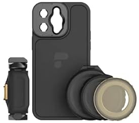 PolarPro - LiteChaser iPhone 14 Pro - Case Kit - Inkl. iPhone 14 Pro Case - LiteChaser iPhone 14 Grip - VND 3-5 Filter