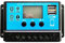 30A PWM Solar Charge Controller 12V 24V Battery Auto Detect Voltage Cheap Regulator 5V USB Port Phone Charger Mini Offgrid System