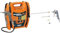 Revolution'Air 425005 Miny Compresseur portatif & BGS 3215 - Soufflette à air comprimé - Fonte d’aluminium - 3 buses