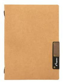 SECURIT Menühalter, Beige, wasserdicht, 24,9 x 17,5 cm