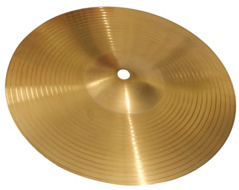 Toyvian Platillo De Jazz De Latón Para Batería Platillo Crash De Accesorio Musical Para Instrumentos De Percusión Para Estilos De Jazz