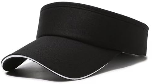 Chyuxinda Sonne Visoren Sonnenhut Golf Tenniskappe mit Sonnenblende Baseball Kappe Einstellbar Schirmmütze für Unisex Damen Herren