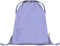 Baagl Turnbeutel für Mädchen und Damen - Schuhbeutel, Schule und Kindergarten Sportbeutel, Sportrucksack (Lilac)