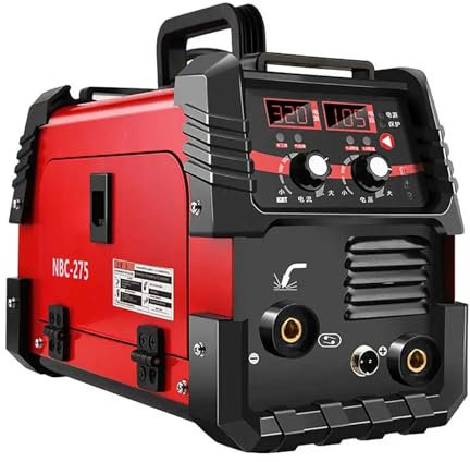 220V MIG Welder, 275A 2 IN 1 MMA MIG Carbon Dioxide Gas Shielded Welding Machine, IGBT Inverter LED Display Automatic Wire Feeding
