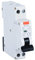 Editbar Interruttore di sicurezza automatico Fi, con protezione da sovracorrente, 35 mm, DIN montaggio su binario, 1P+N 6kA, interruttore Fi, con RCBO 16 Amp, corrente nominale RCD, interruttore di