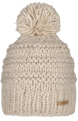 Barts Damen Jasmin Beanie-Mütze, beige, Taglia unica-XL