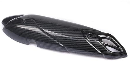 Moto Bouclier Thermique pour Ya&MAHA NMAX155 NMAX 125 155 Xmax 125 Couvercle De Protection De Tuyau D'échappement Bouclier Thermique Protection Anti-brûlure