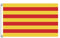 Stormflag Bandera Cataluna 3x5ft Bandera Catalana Grande 90cmx150cm bandera Cataluña poliéster 90g, 2 ojales de metal costura doble con ojal