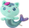 Toy Kuscheltier Katze Meerjungfrau, Katze Plüschtier, Kätzchen Plüschkissen, Stofftier Plüsch Anime Spielzeug für Junge Mädchen, Kawaii Plüschtiere, Baumwollfüller Plushies für Kinder Geburtstags
