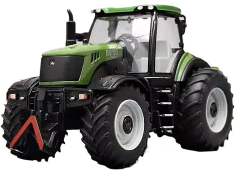 YCNXEB Miniatur Modelle 1 32 Für Legierung TractorMetal Landwirtschaftliche Fahrzeuge Landwirtschaft Werkzeug Traktor Ackerland Auto Modell Spielzeug Originalgetreue Nachbildung(Grün)