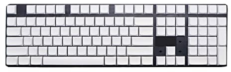 108 Stück PBT nicht gravierte Tastenkappen OEM XDA Profil Färben Sublimation Tastenkappen für MX-Schalter