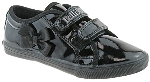 Lelli Kelly LK8199 (DB01) Black Patent Lily School Pumps-27 (UK 9)