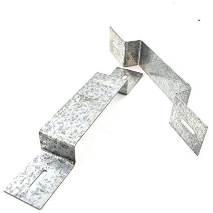 4 x 233 x 40mm Heavy Duty Anti-Rattle Security Brackets