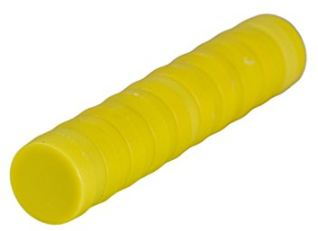 Magnetastico | 10x Starke Neodym Magnete mit Schutzschicht| Farbe Gelb & Größe 12x6 mm| Kleine Magnete extra stark, Büromagnete| Mini-Magnet für Magnettafel Kühlschrank Whiteboard & Glasmagnettafel