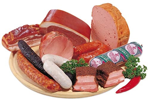 Landmetzgerei Schiessl Bayerisches Probier-Paket 2,5 kg | Hausmacher Wurst, Leberkäse, Schinken, Salami, Speck | Glutenfrei & laktosefrei | Spitzenqualität aus eigener Schlachtung als Geschenkset