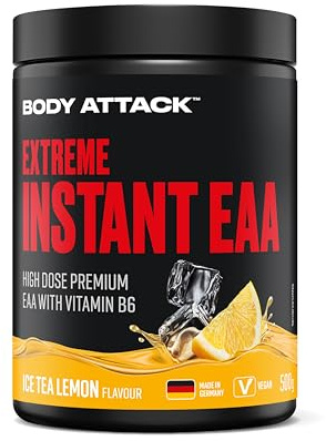 Body Attack Extreme Instant EAA Pulver Ice Tea Lemon 500 g