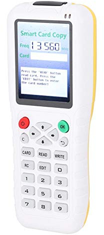 RFID Writer, Multi-Frequenz-RFID-Kopierer Handheld-RFID-IC-Kopierer Reader Smart RFID Writer Duplicator für ID-IC-Karten Key Machine
