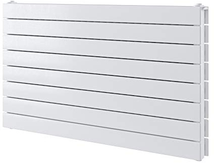 Carnival Horizontal Compact Convector Radiator Flat Panel Slim Design 1000 x 600mm - White