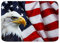 Eingangstürmatte Amerikanische Flagge Usa-Weißkopfseeadler-Sternenbanner Kennzeichnen Hippie 40X60Cm Fußmatte Innen Schmutz Widerstehen Wasserabsorbierend Rückseite Fußabtreter Für Küche Außen