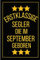 Erstklassige Segler Die Im September Geboren: Segler Geburtstagsgeschenk | Notizbuch Geschenk für Segler | 120 seiten
