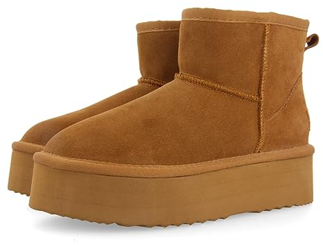 Botas AUSTRALIANAS Color Cuero con Plataforma para Mujer Bancroft