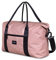 Jadyn Lola Reisetasche, Wochenend-, Übernachtungstasche, Fitnessstudiotragetasche für Damen, Herren, Rosa (Wild Spot)