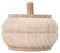 STOLMET Möbelbein aus Buchenholz Möbelfüße aus Holz Möbelfuß Unlackiert Sofa Couch Stuhl Ottomane Schrank 50 mm Höhe Rohholz TOE02