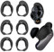 BLOOOK Ear Pads Compatible with Bose QuietComfort Earbuds II & Bose QuietComfort Ultra Earbuds Earplugs, Earphone Accessories Compatible with Bose QC Earbuds 2 II Covers Attachments (Black)