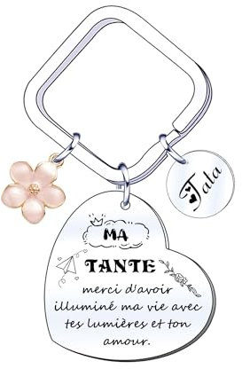 LUODAN cadeau Tata Porte-clés Cadeaux, Fête des mères, Femmes au foyer, Anniversaires, Famille, Noël