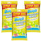 Duz_zit Anti Bacterial Wipes 50 Jumbo Sheets Pack of 3 Multipurpose Sterilising Wet Cloth Surface Cleaner Waste Bins Bathroom Kitchen with Welari Thank You Card | (3pack) (150wipes)